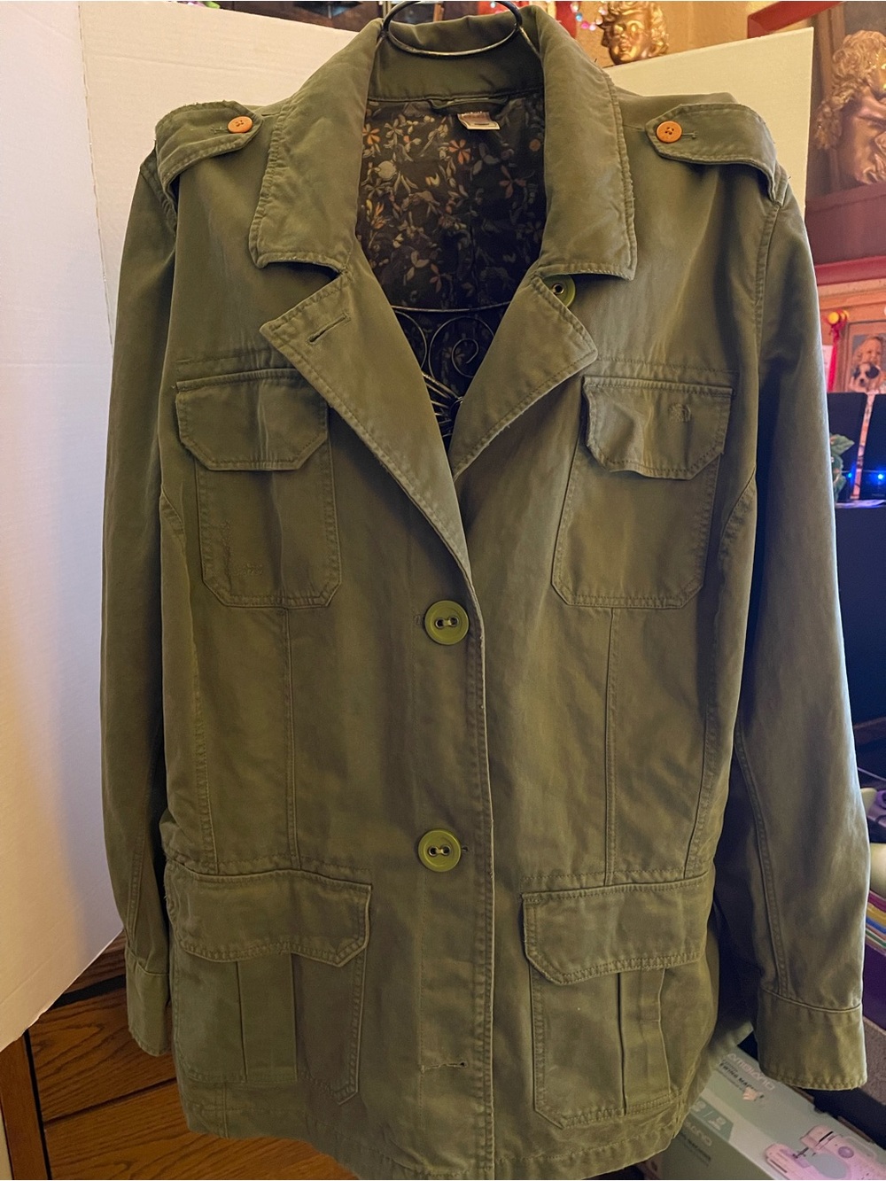 Old Navy Olive Green Women's Jacket Size 3X
